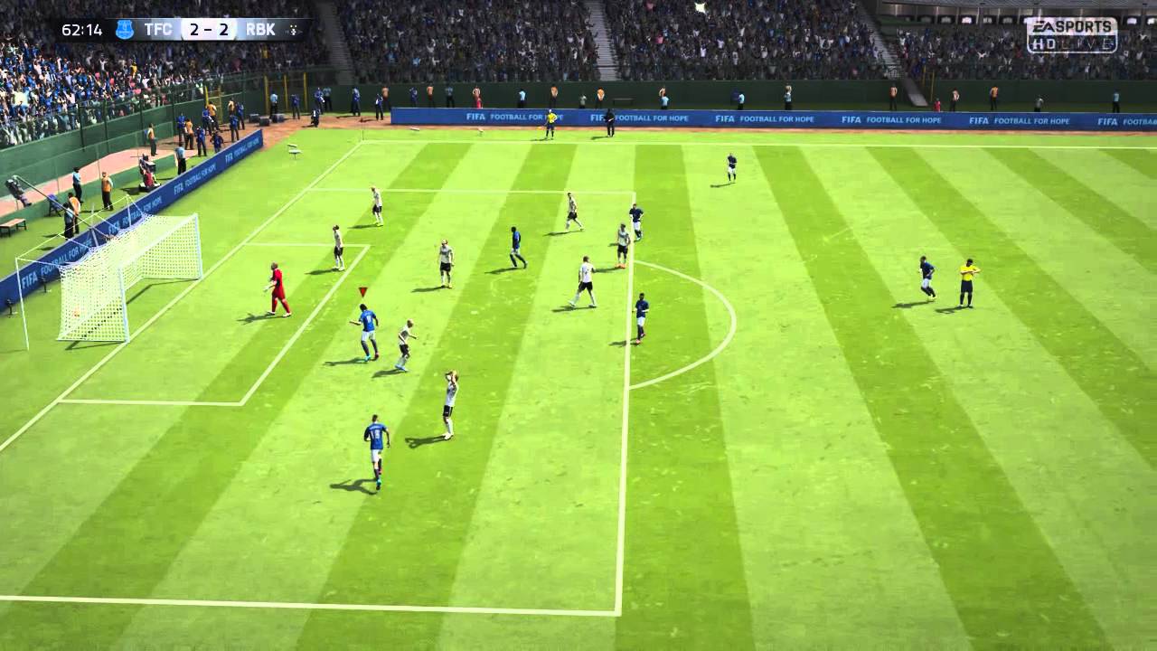 Fifa 15 - Radamel Falcao Scores With a Rebound Volley For Tremenator FC