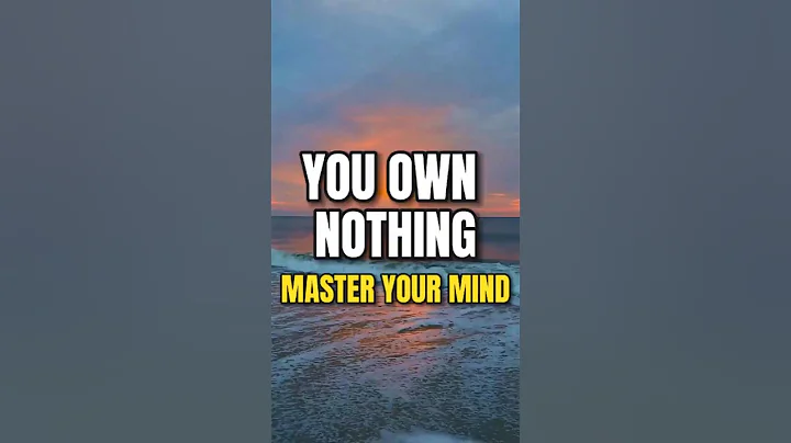 You Own Nothing But Your Mind | The Stoic Realization That Sets You Free#stoicism#shortvideo