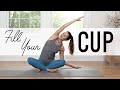 Remplissez votre tasse de yoga  yoga  domicile de 20 minutes