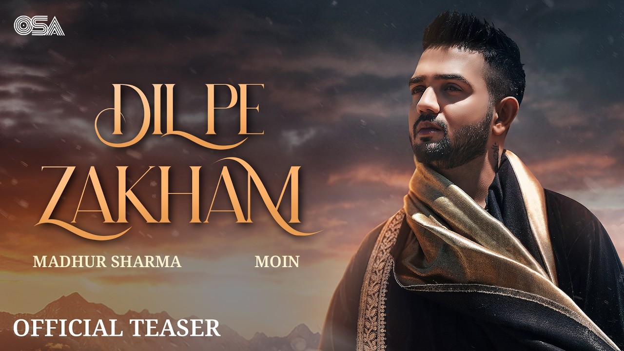 Dil Pe Zakham (Teaser) Madhur Sharma | Ustad Nusrat Fateh Ali Khan | Releasing on 3rd July