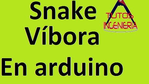 Snake con arduino y matriz led