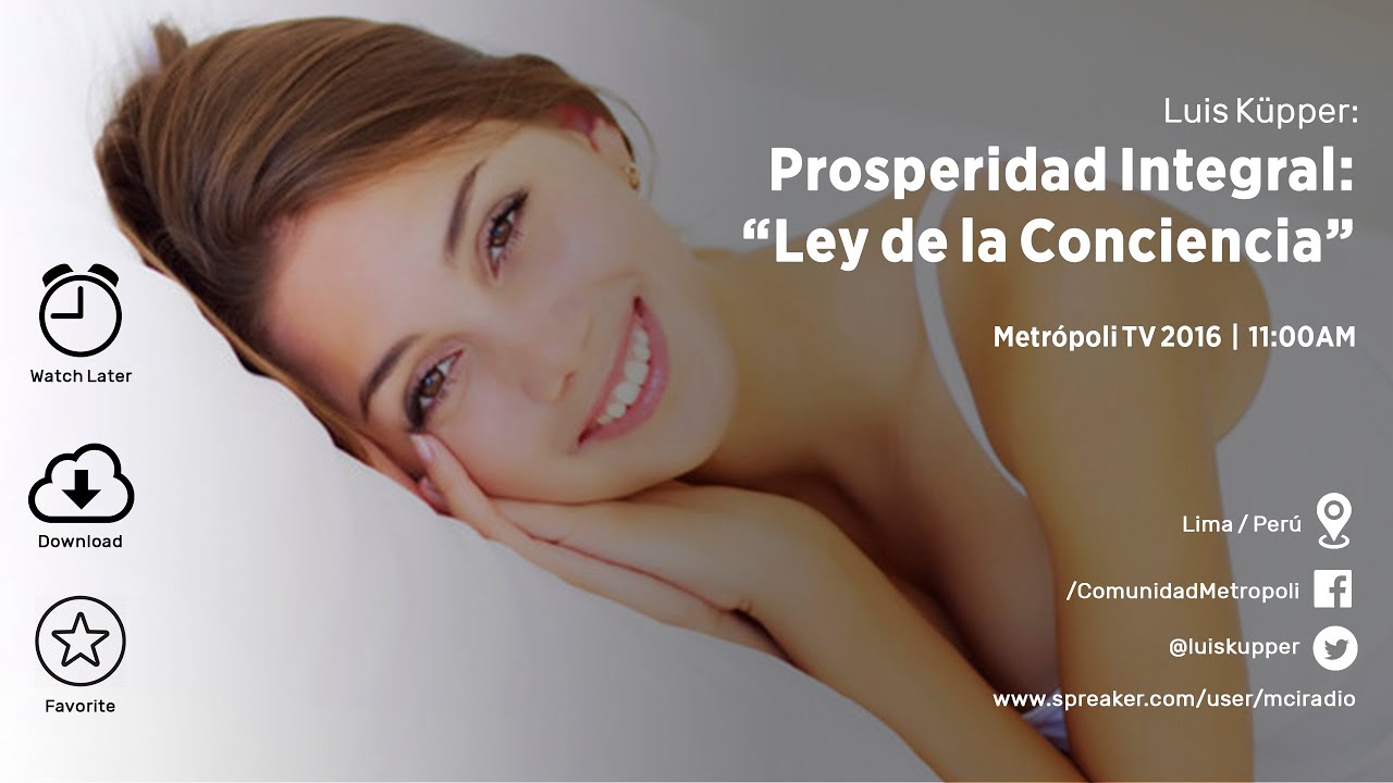 Ley de la Conciencia - YouTube