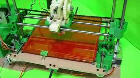 mendbot green 3d printer