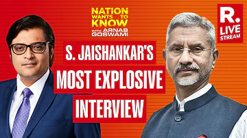 Jaishankar's Biggest Election Interview With Arnab Goswami, Opens Up On Canada Row, Pakistan