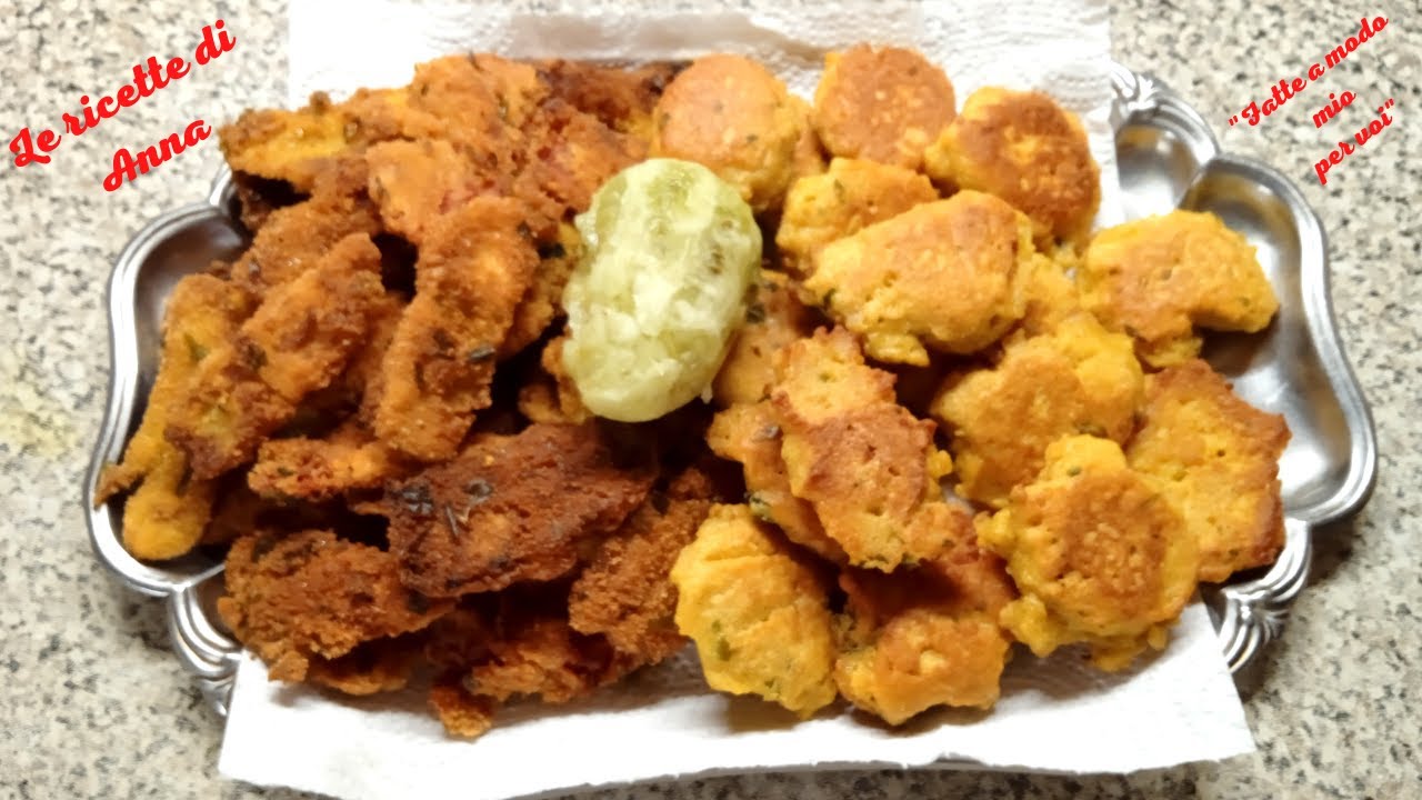 Stuzzichini con buccia di fichi d’india impanati e fritti