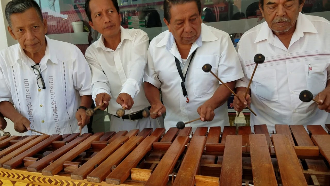 Palillos chinos.marimba municipal de tapachula YouTube