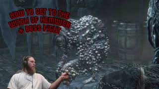 Bloodborne - How To Get To The Witch Of Hemwick + Boss Fight