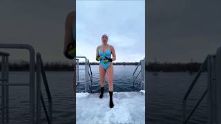 part668#Indoor#IceBath👙#Challenge😳WhoDoes This#IceBath at Home Gone Viral❄️#ExtremeCold🧊Test#winter🌊