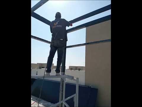 تقفيل برجولات الحديد هي خيار ممتاز لتزيين المساحات الخارجية من شركه للتواصل معنا 01110188122