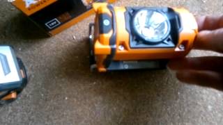 AEG 18v led torch