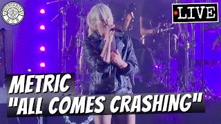Metric "All Comes Crashing" LIVE | MGM Music Hall at Fenway Boston, MA | July 27, 2026