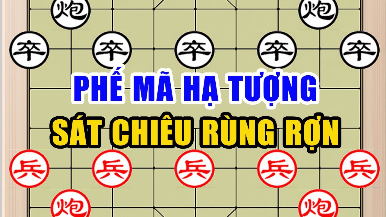 Trịnh Ngạn Long vs Hứa Ngân Xuyên| Phế Mã Hạ Tượng – Một Nước Cờ Khiến Kỳ Thủ Già Cũng Phải Lạnh Gáy