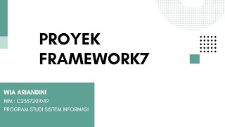 CM1-Proyek Framework7 screenshot 4