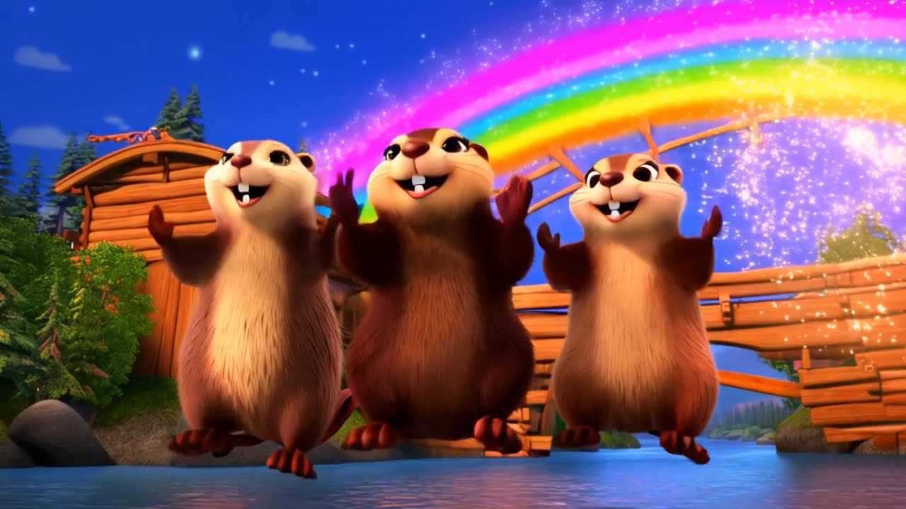 Busy Beaver Bounce | Fun and Energetic Dance Song for Kids! - YouTube