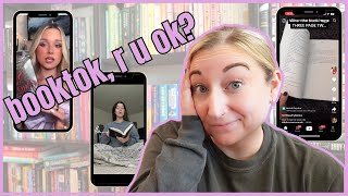 Reacting to BOOKTOK Cringe 🎵😖