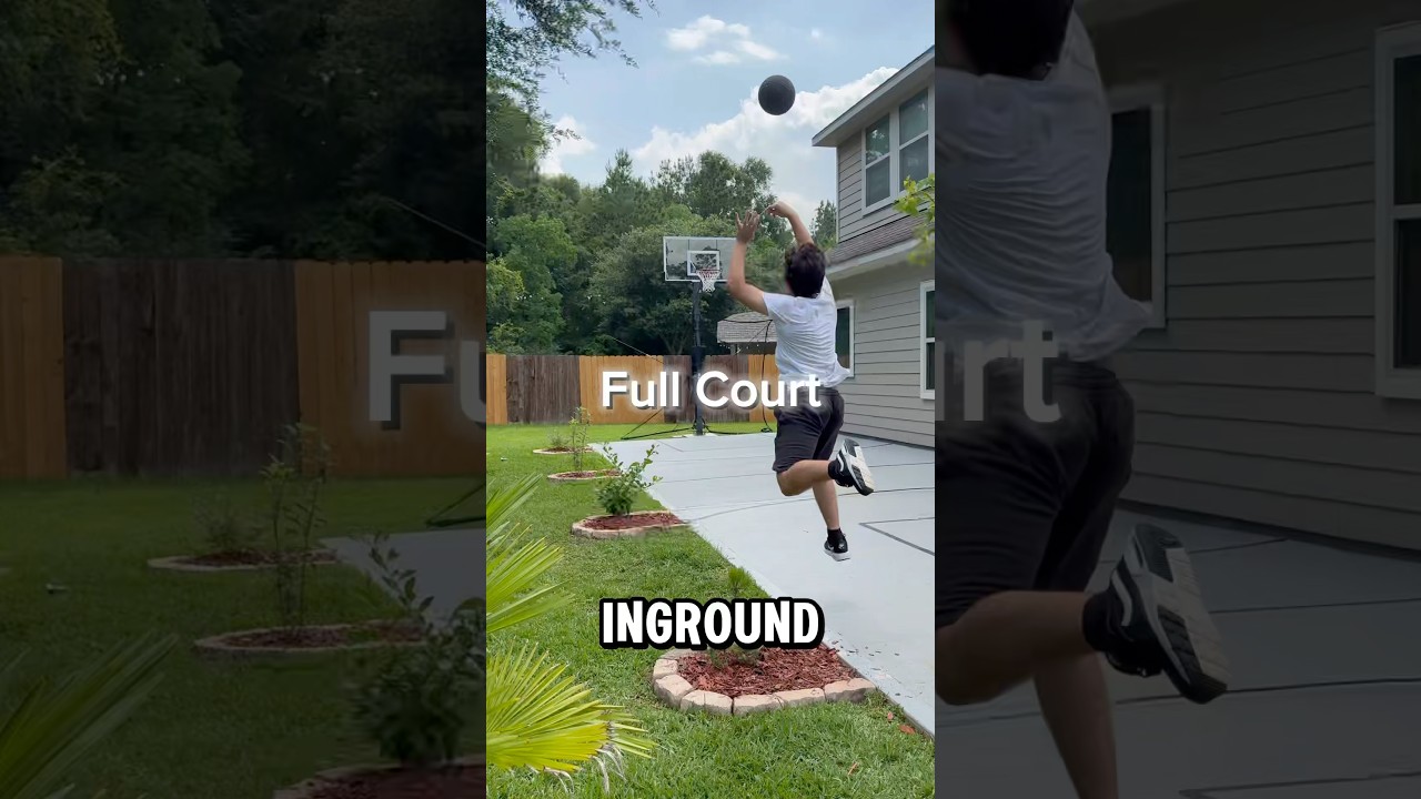 How Far Can I Shoot On An In-Ground Basketball Hoop? 🏀🤔 