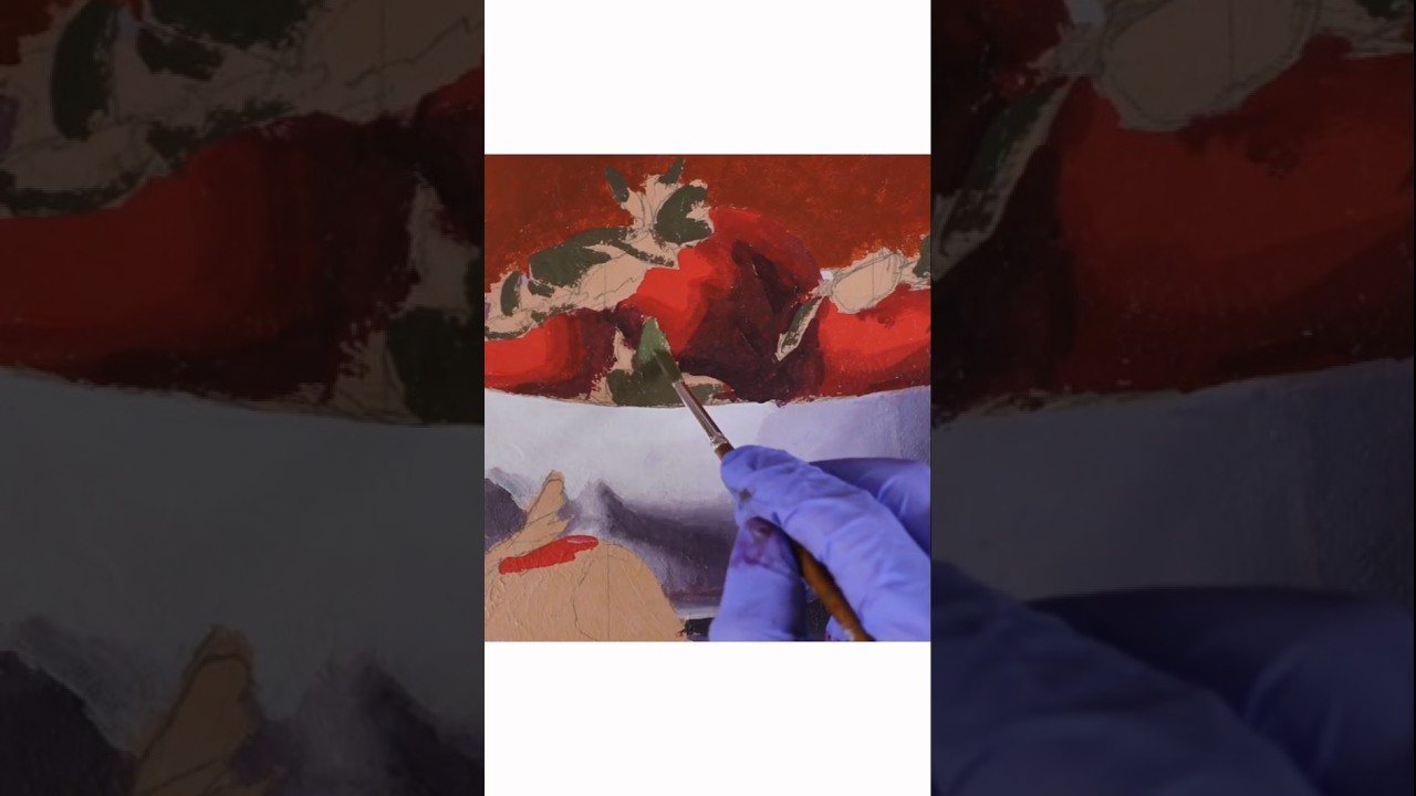 Adding Texture with Gesso Before Painting