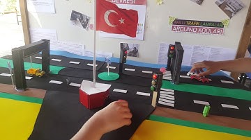 Akıllı Trafik Lambaları TÜBİTAK 4006 Projesi Arduino Mblock Kodları