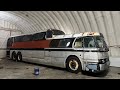 Scenicruiser progress and update on the future plans for this bus. Retired greyhound bus PD 4501