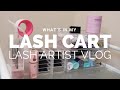 what's in my lash cart? | beauty studio