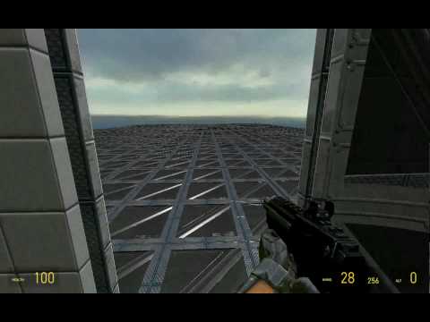 Sky fort with elevator (Gmod)