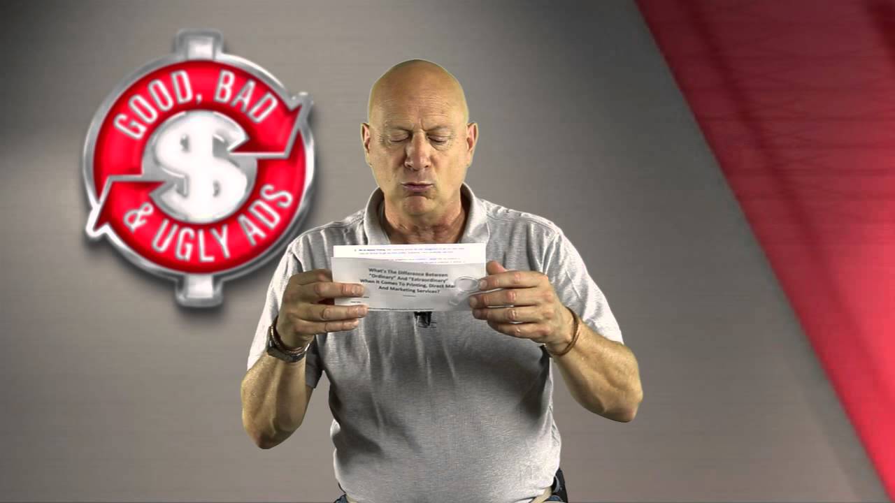 Good, Bad & Ugly Ads… What About the Lumpy? - YouTube