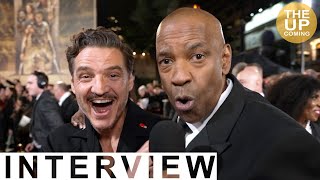 Hilarious Pedro Pascal Denzel Washington interview Gladiator II premiere
