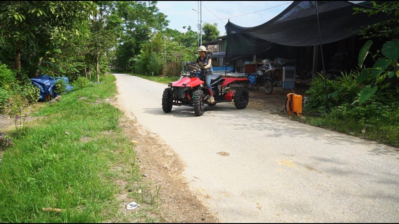 Repair and manufacture 500kg super terrain vehicle episode 6, complete the test