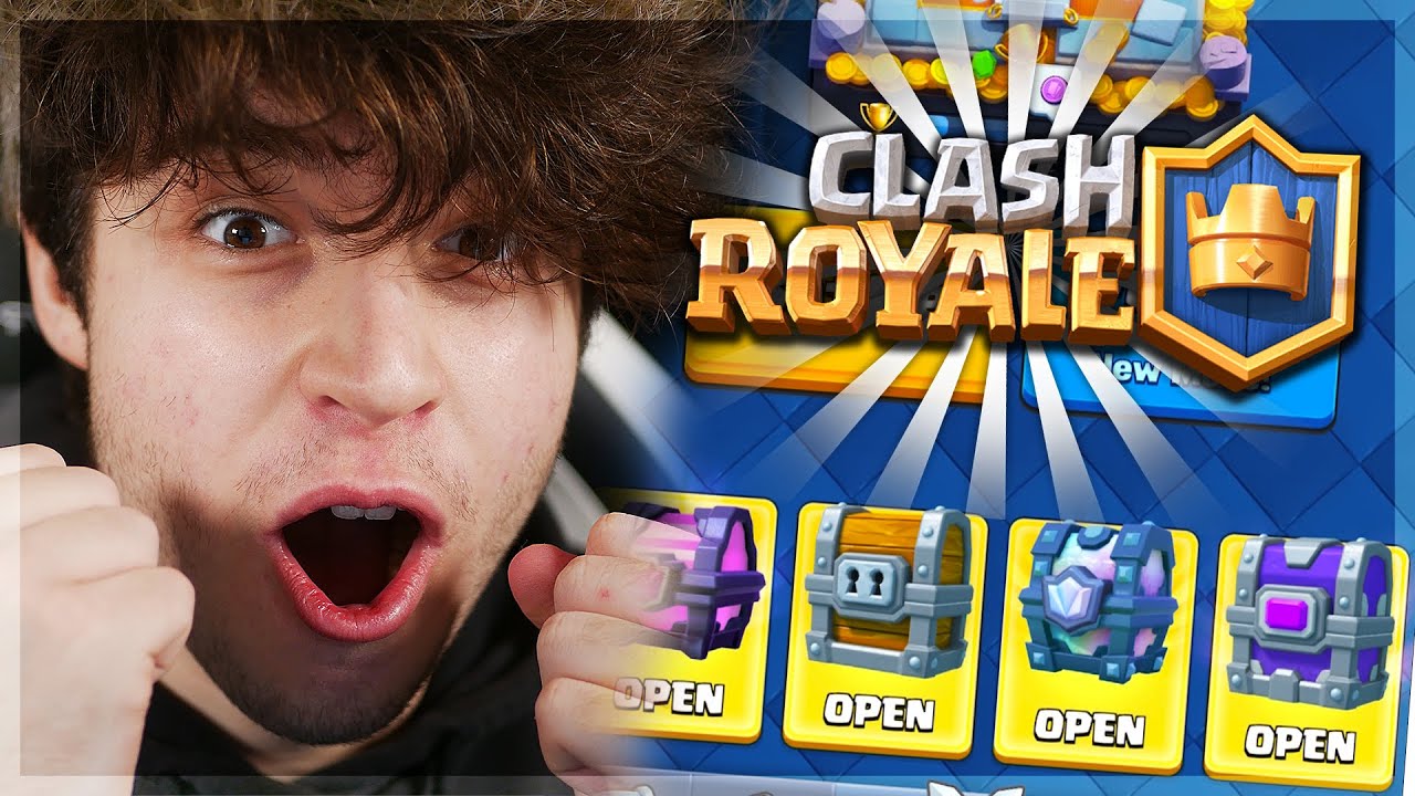 NEJVÍC LEGENDÁRNÍ OPENING PO LETECH!! // Clash Royale s Ogym