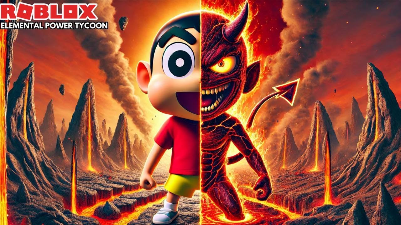 Part 5 | Roblox Elemental Powers Tycoon Gameplay in Tamil | GAMING WITH SHINCHAN