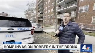 Masked, Armed Men Rob Bronx Apartment Before Box Truck Escape | News 4 Now