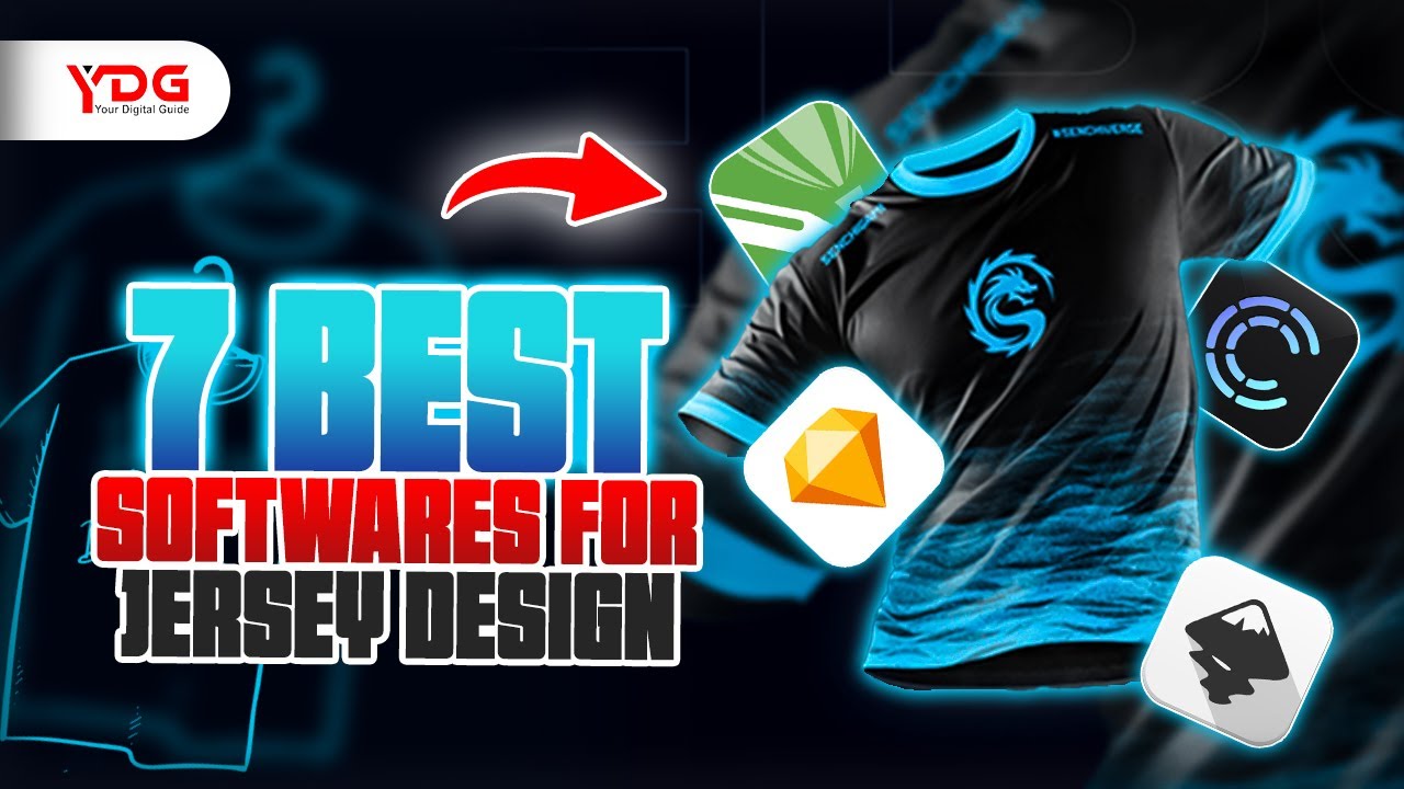 Jersey Design Computer 7 Best Softwares For Jersey Design | T-Shirt Design Softwares 2024 # ...