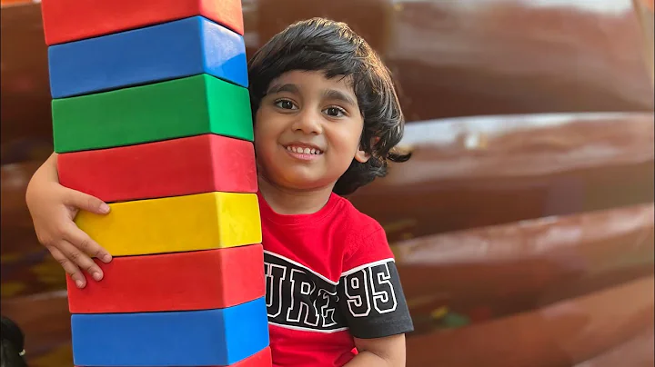 Marwah & Abdul Rahman Enjoying and playing with Le...