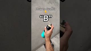 How to easy graffiti letter “B” #graffiti