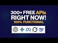 FREE AI Model APIs You Can Use RIGHT NOW! (Unlimited Access)