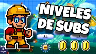 SMMWE 3.5.1 | Jugando NIVELES DE SUBS en directo #77 - Super Mario Maker World Engine