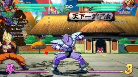 DBFZ - Ginyu+Burter True Guard String (GT Goku Assist)