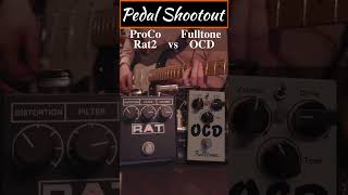 Fulltone OCD vs ProCo Rat2 low gain w/ Stratocaster #fulltone #fender #fractalaudio