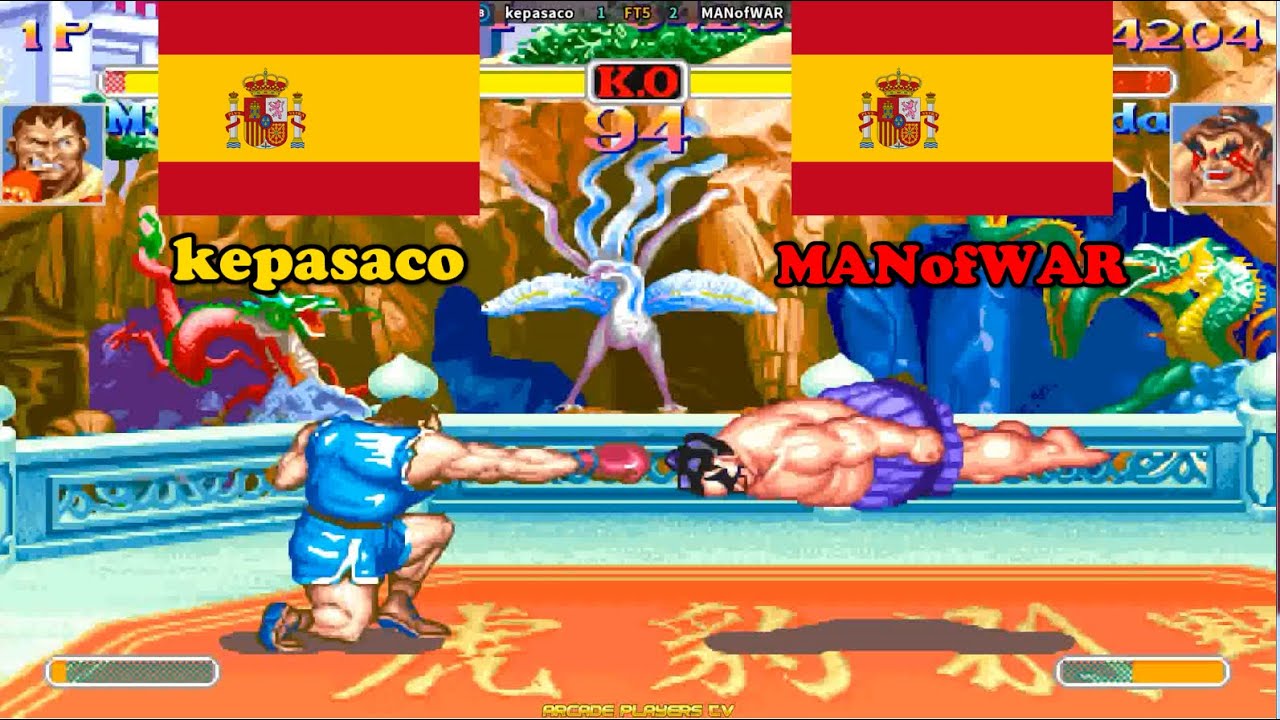 スーパーストリートファイターII X ➤ kepasaco (Spain) vs MANofWAR