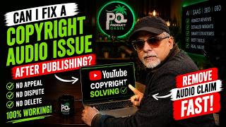 Don’t Delete Your Video! Remove YouTube Audio Copyright Claim Instead