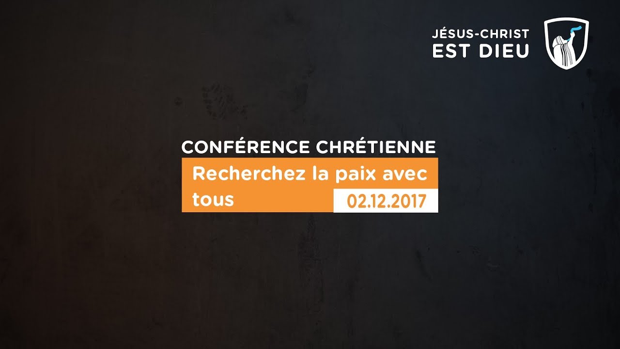 Recherchez la paix avec tous - Evry (Shora KUETU - 02/12/17)