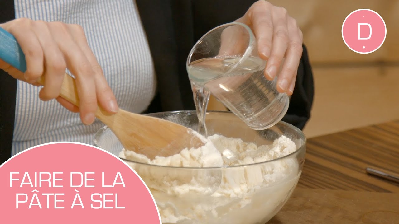 Faire de la pâte à sel parfumée - DIY - YouTube