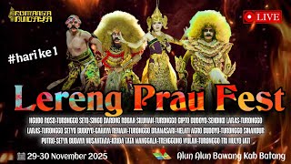 LERENG PRAU FEST-FESTIVAL BARONGAN DAN JARAN KEPANG KAB BATANG-LOKASI ALUN2 KEC BAWANG BATANG