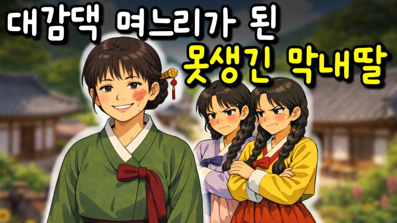 이쁜언니들 제치고 대감댁며느리가 된 못생긴 막내딸|인과응보|감동스토리|옛이야기|민담|오디오북