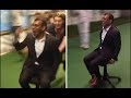 Watch expresident of the maldives mohamed nasheed enjoying a spot of office chair racing
