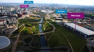 Queen Elizabeth Olympic Park From The Air