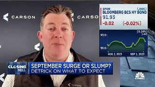 Carson Group's Ryan Detrick expects new highs in the market in September
