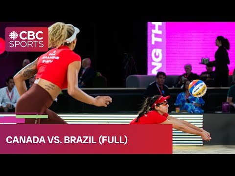 Women S Beach Volleyball World Championships QF CAN Humana Paredes Wilkerson Vs BRA CBCSports