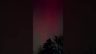 Watch aurora at home!!! 2025.11.11，Minnesota. Is that just an airplane?