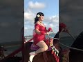 Coastal Elegance! 🏖️🐎 | Ma Ma Saung’s Breathtaking Journey on Horseback